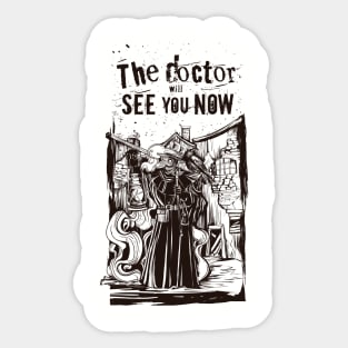 Plague Doctor Sticker